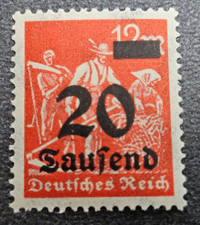 Stamp Germany Deutsches Reich 20 000 Mark 1923 Mi. Nr. 280 [🇩🇪39813-11] picture