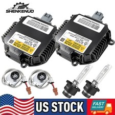 2pcs HID Xenon Headlight Ballast With D2S Bulbs For Infiniti 28474-89904 White picture