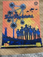 Foo Fighters FOIL Poster Las Vegas September 26, 2026 Tour LE185 picture