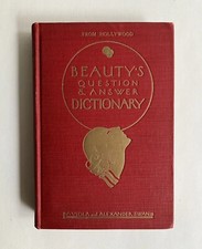 Beauty’s Question and Answer Dictionary By Viola Swan, 1931 Hollywood Vintage HC picture