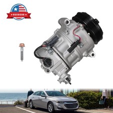 High Quality A/C Compressor w/ Clutch for Chevy Malibu 2.0L 2017-2022 picture