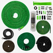 SoundBox 4 Gauge Amplifier Wiring Kit, Extra Long 20 Foot Power & RCA Cables picture