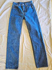 Levi's 501 Men's Straight Jeans Button Fly, 29x34, VTG 90s/Y2k, USA picture