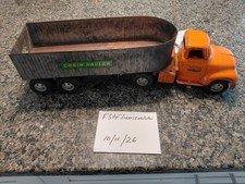 1955 Vintage Tonka Cargo King Semi-Truck Trailer Grain Hauler picture