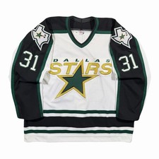 Mike Bales Dallas Stars 1998/99 Game Issued CCM NHL Jersey - 58G picture