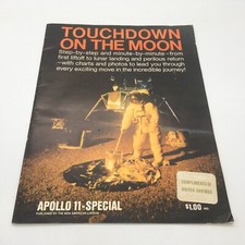 Touchdown on the Moon Apollo 11 Special N4013 Magazine Vintage NASA Space picture