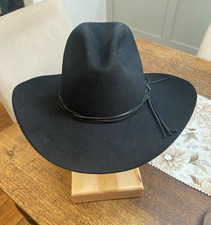 Stetson 6 X Gus  Western Cowboy Hat Black Size- 71/4 picture