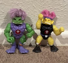 Vintage 1992 Stone Protectors Action Figures Zink & Zok  Novelty Troll picture