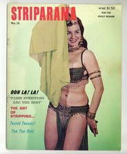 Striparama 1967 Blaze Starr, Rita Atlanta, Honey West 72pg Pinup Magazine M38471 picture