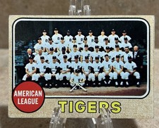 Detroit Tigers #528 - Topps 1968  Baseball Card  VG to VG-EX condition picture