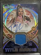2026 Topps Universe WWE Tiffany Stratton Title Marks Relic Auto 15/99  picture