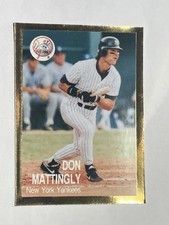 RARE 1991 Playball USA #91G-4 GOLD FOIL Don Mattingly MINT SHIPS FREE picture
