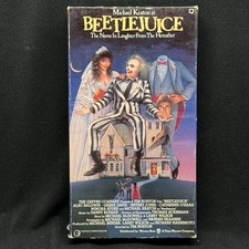 Beetlejuice VHS 1991 Warner Home Video Michael Keaton Tim Burton 11785 Vintage picture