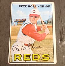 Topps 1967 Pete Rose #430 Cincinnati Reds Baseball Card Base Set picture