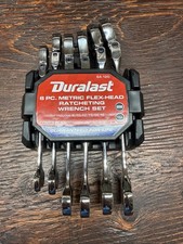 Duralast Metric Flex Head Ratcheting Wrench Set 6 Piece # 64-120 🔥NEW picture