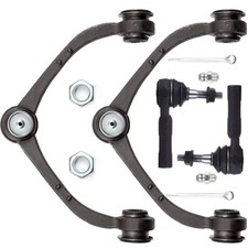 4PC Upper Control Arm Tie Rod End for Dodge Dakota Mitsubishi Raider 2005-2011 picture