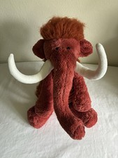 Jellycat Authentic Winston the Woolly Mammoth Plush Stuffed 13”  US SELLER picture