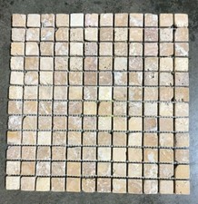 12x12 Mosaic Tuscany Gold Travertine Tile wall BOX OF 5 Tiles T-33 picture