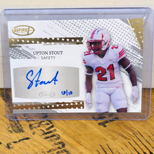 SAGE 2025 Aspire Football Upton Stout Auto #ASP-US 6/10 Western Kentucky picture