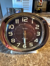 Vintage Westclox Big Ben Wind-Up Clock Alarm Retro Made in the USA Glows Works picture