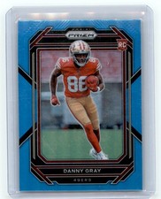 2022 Panini Prizm - Rookies Danny Gray #335 Light Blue Prizm (RC) 49ers picture