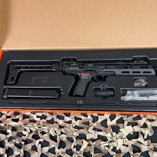 NEW G&G Armament SMC 9 Gas Blow Back Airsoft Rifle - Black (GAS-SMC-9MM-BBB-UCM) picture