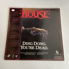 House: Ding Dong. You're Dead Laserdisc Horror Movie Sean Cunningham picture