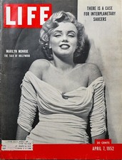 1952 Marilyn Monroe LIFE Magazine April 7 Original Vintage Hollywood VG+/EX picture