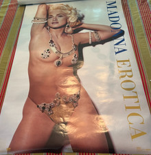 1992 Madonna Erotica Vintage Poster 23x35 #8180 Original Photo by Steven Meisel. picture