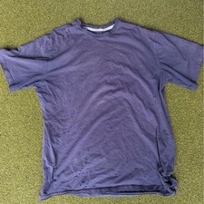 Unbranded Men's Navy and Blue T-shirt picture