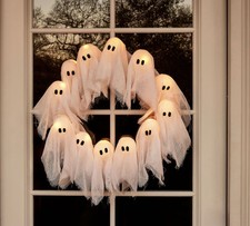 Lit Ghosts Wreath picture
