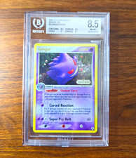 Pokemon 2006 EX Legend Maker Gengar 5/92 Reverse Holo Holo Rare BGS 8.5 picture