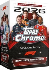 2026 Topps Chrome Formula 1 Value Box F1 - New / Factory Sealed  - PRESALE picture