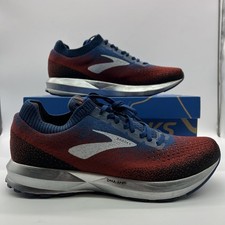 Brooks Shoes Mens Size 10 Red Levitate 2 Mesh Road Running DNA AMP Sneaker picture