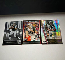 Donruss 2007 Chad Pennington Jets 3-Card Lot Donruss Elite Bowman Prestige picture