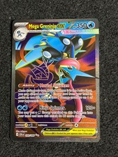Mega Greninja ex 100/086 Me04: Chaos Rising Holo picture