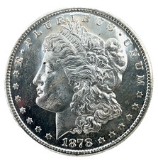 1878 S PL Morgan Dollar Proof Like Bu/Unc. 90% Silver $1 U.S Coin # 2938 picture