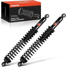 A-Premium Rear Load Adjusting Towing Shocks Absorbers with Coil Springs -...  picture