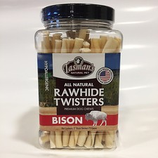 Premium American Buffalo Bison Rawhide Chews - 5