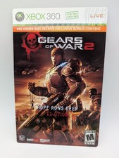 Gears Of War 2  Code Rare GameStop Exclusive Pre Order Rare Gear Theme picture