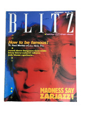 Blitz Magazine November 1986 No. 26 UK Culture, Fashion, Music picture