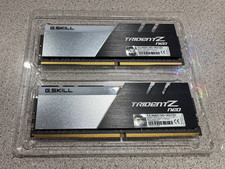 G.Skill TridentZ RGB 16GB (2x8GB) RAM DDR4 3600MHz F4-3600C18D-16GTZN Used picture