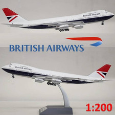 InFlight 1/200 B-742-BDXA British Airways Boeing B747-400 G-BDXA picture