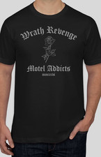 Motel Addicts Wrath/Revenge Limited Edition T-Shirt - Men's Black picture