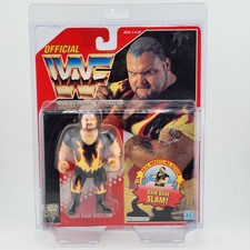 Vintage WWF World Wrestling Federation Bam Bam Bigelow by Hasbro - Red Card 1993 picture