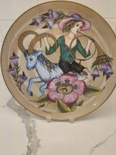 Vintage Hutschenreuther Capricorn Zodiac Plate-Ole Winther-Limited Edition picture