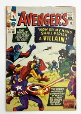 Avengers #15 1965 5.5 F- 🔑 Death Baron Zemo picture