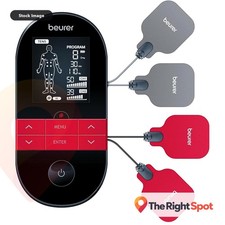 Beurer EM59 3 in 1 TENS EMS Unit Heat Therapy Pain Relief 50 Programs 2 Channel picture