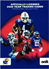 2025 Kansas Jayhawks Football Onit Athlete Base Set  Pick a Card picture