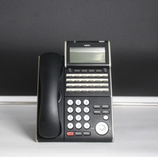 Lot of 10 NEC ITL-24D Desk Display Office Phones w/ Handsets & Stands picture